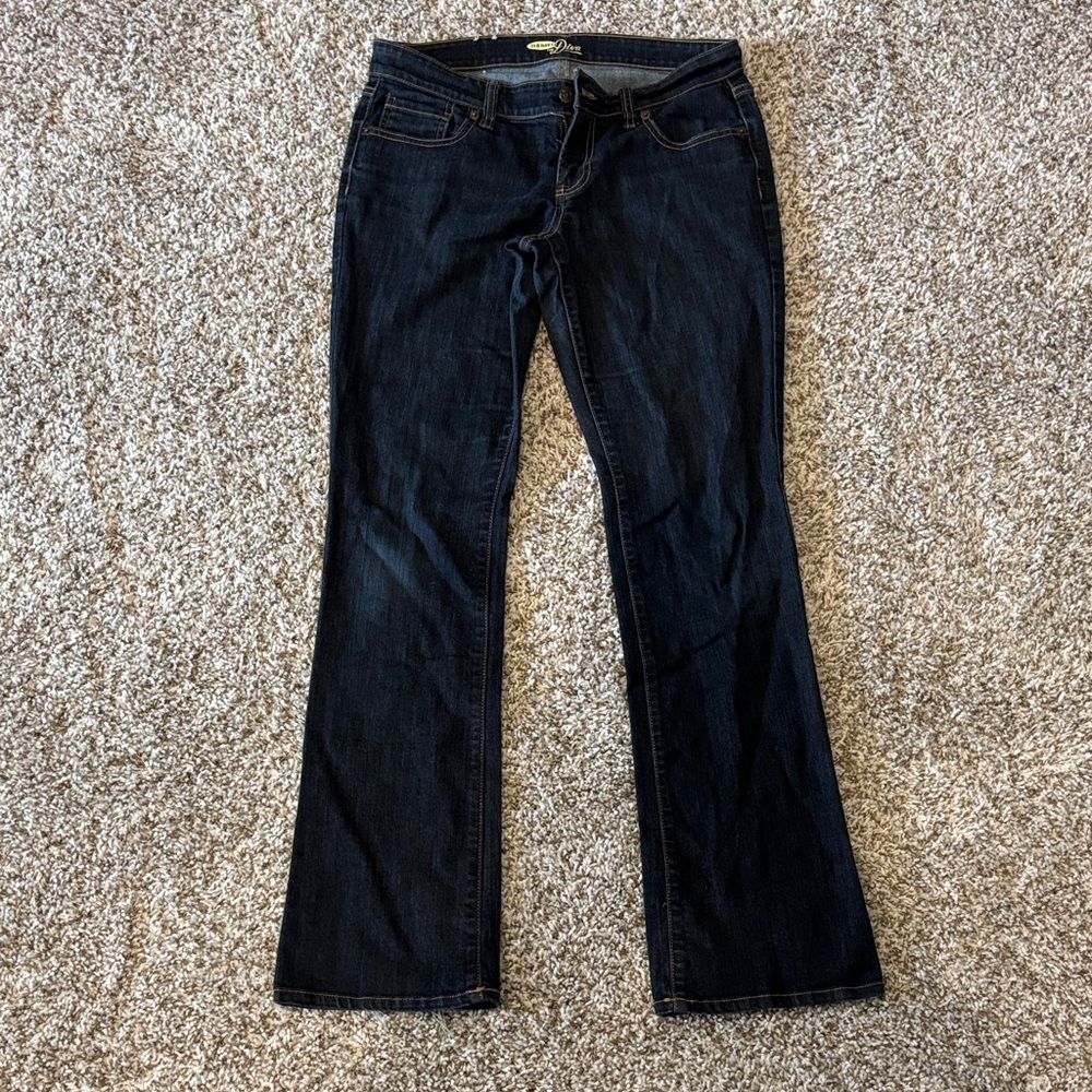 Old Navy Women's Boot Cut Jeans - Deep Indigo